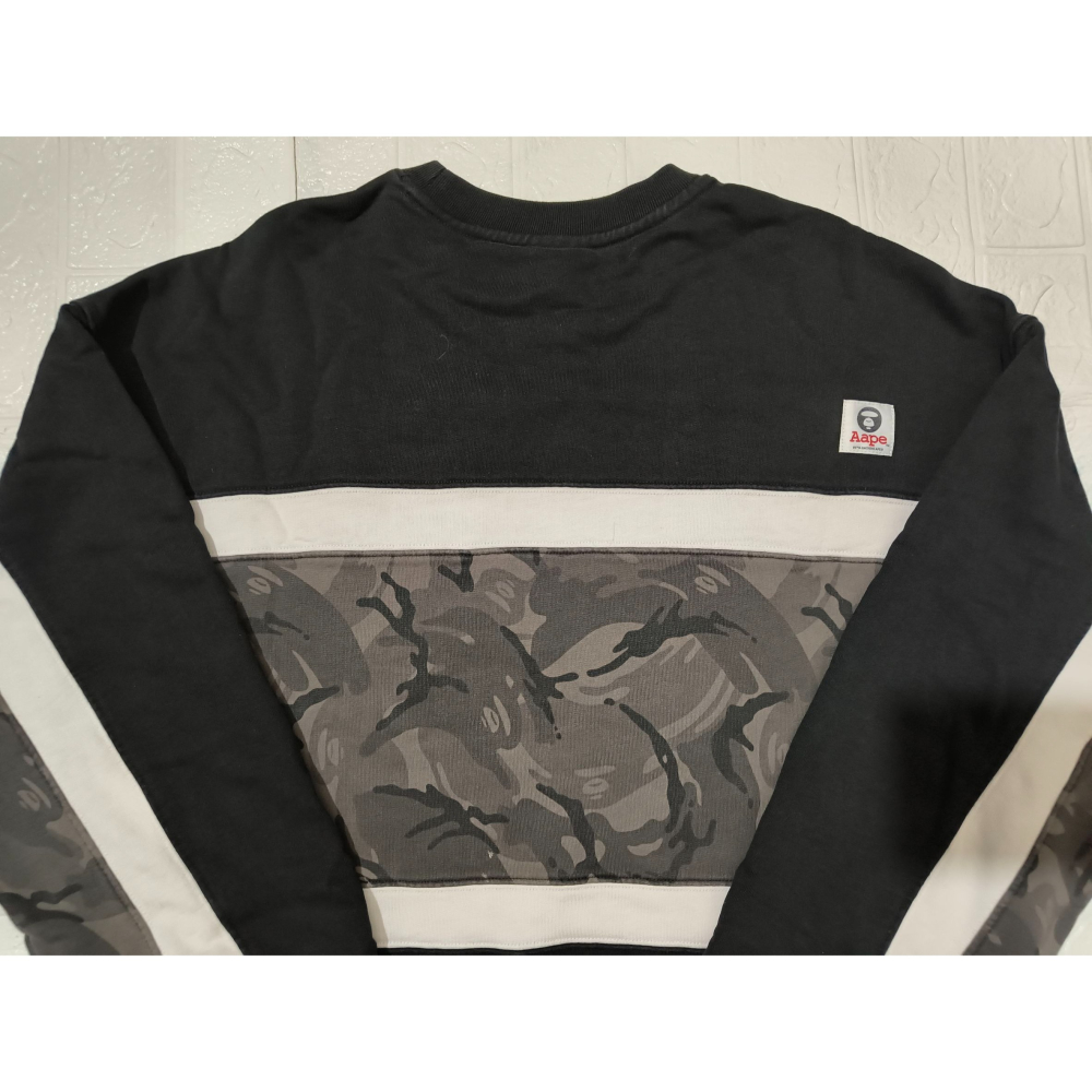 (0944) AAPE 長袖上衣 胸圍124 衣長75-細節圖9