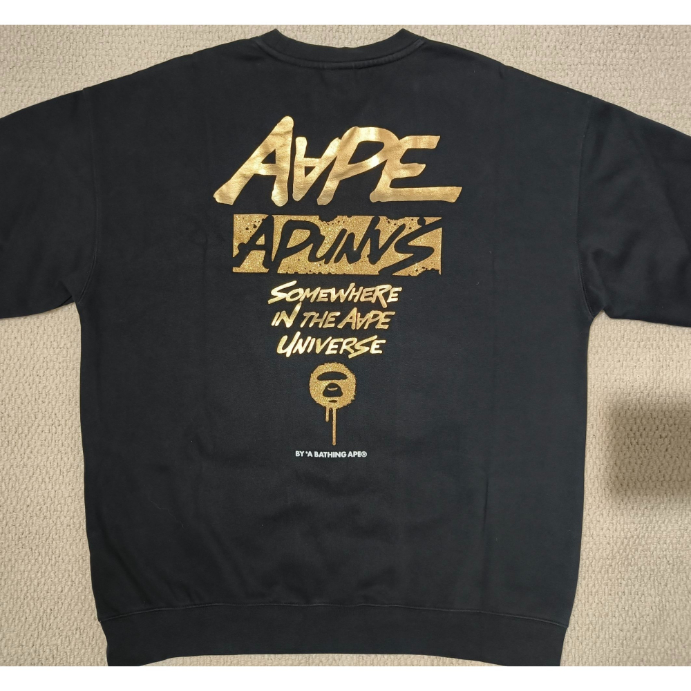 (0999) AAPE 長袖上衣 胸圍120 衣長72-細節圖8