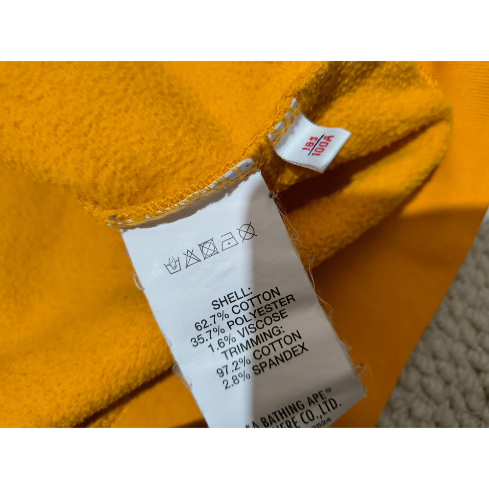 (1004) AAPE 長袖上衣 胸圍114 衣長69-細節圖6
