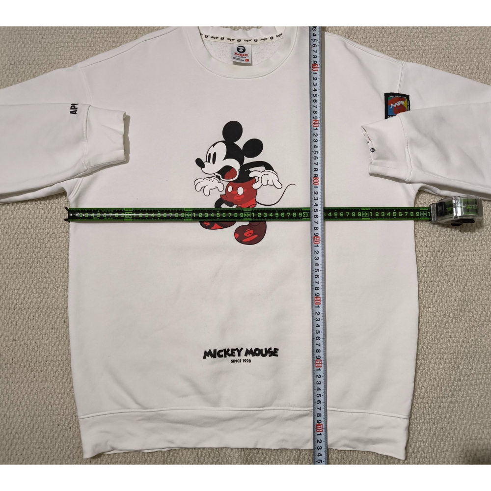 (1021) AAPE 長袖上衣 胸圍116 衣長73-細節圖3