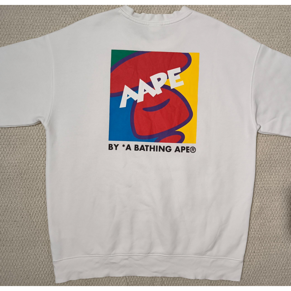 (1021) AAPE 長袖上衣 胸圍116 衣長73-細節圖7