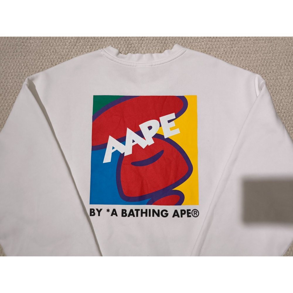 (1021) AAPE 長袖上衣 胸圍116 衣長73-細節圖9