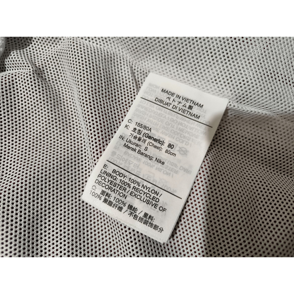 (1025) NIKE 長款 外套 胸圍102 衣長80 CJ2047 100-細節圖5