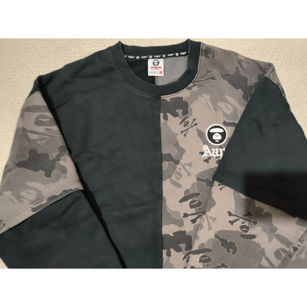 (1035) AAPE 長袖上衣 胸圍134 衣長71-細節圖3