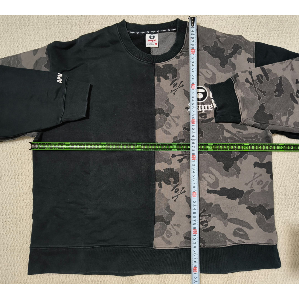 (1035) AAPE 長袖上衣 胸圍134 衣長71-細節圖4