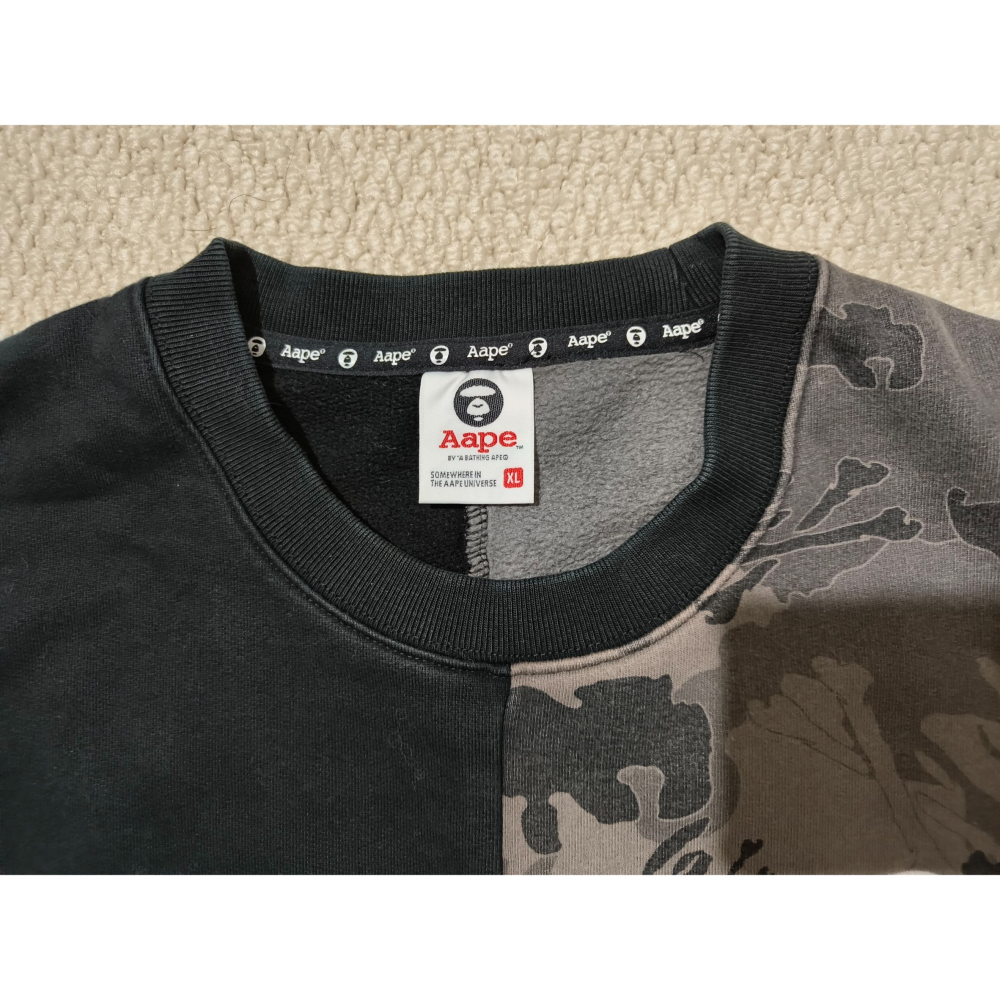 (1035) AAPE 長袖上衣 胸圍134 衣長71-細節圖5