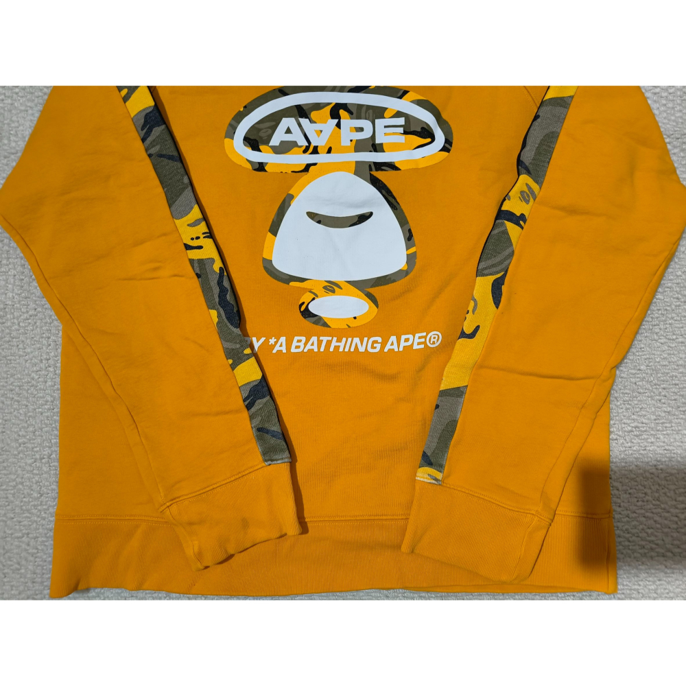 (1052) AAPE 長袖上衣 胸圍116 衣長70-細節圖2
