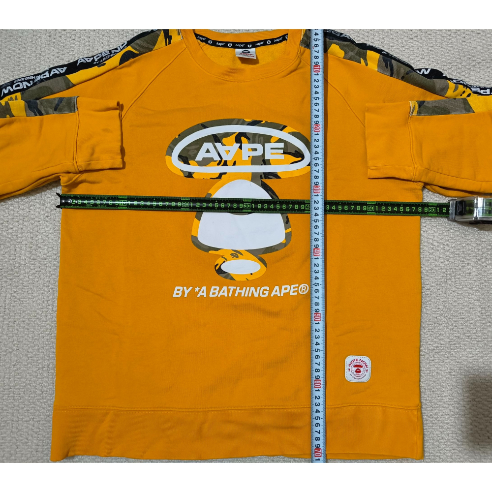 (1052) AAPE 長袖上衣 胸圍116 衣長70-細節圖5