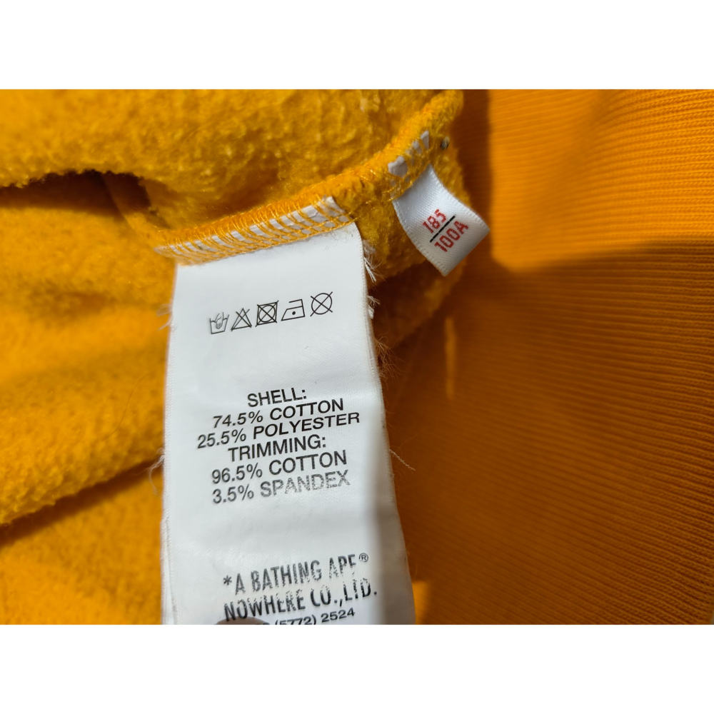 (1052) AAPE 長袖上衣 胸圍116 衣長70-細節圖6