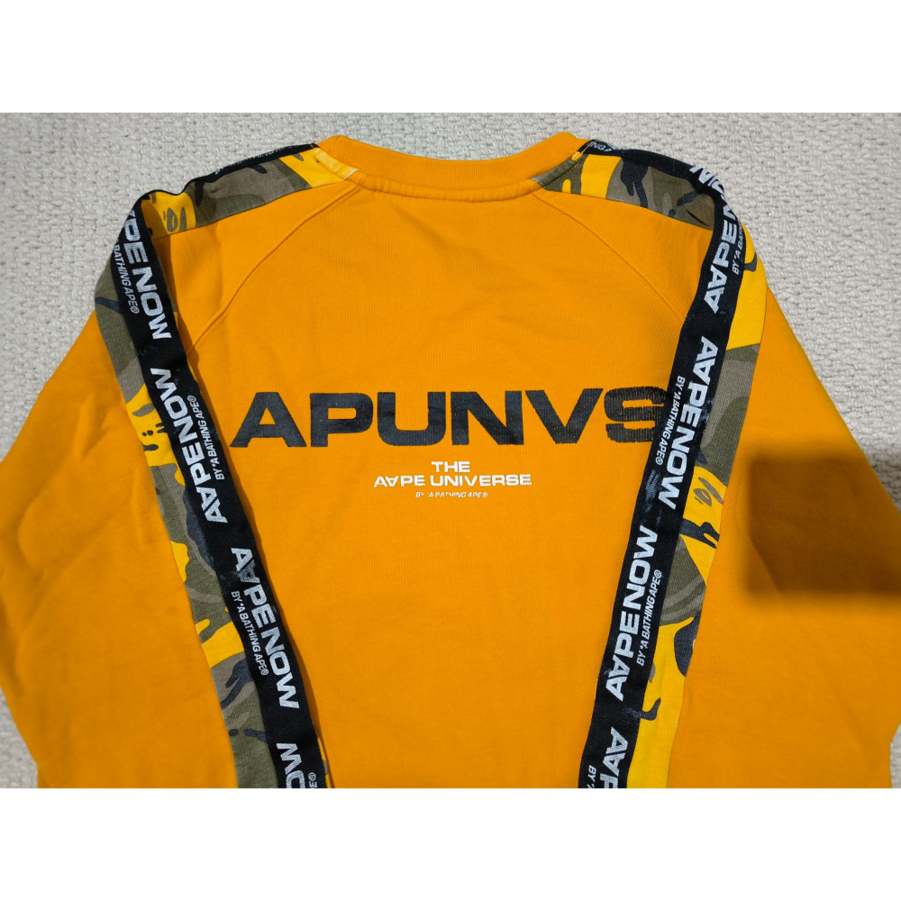 (1052) AAPE 長袖上衣 胸圍116 衣長70-細節圖10
