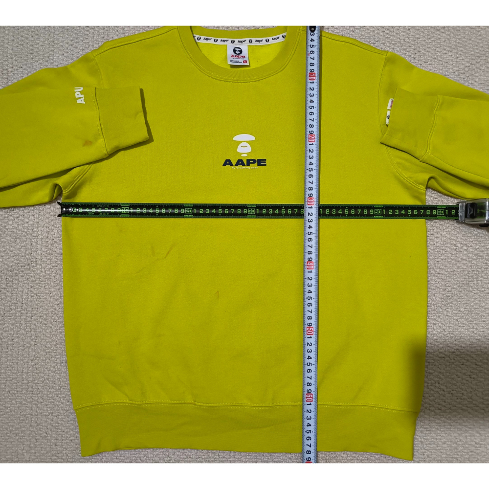 (1053) AAPE 長袖上衣 胸圍114 衣長68-細節圖3