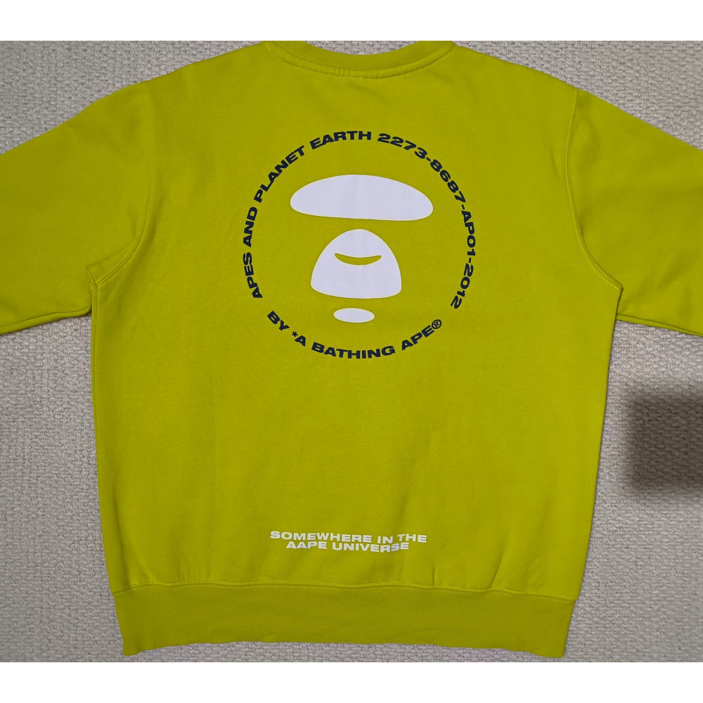 (1053) AAPE 長袖上衣 胸圍114 衣長68-細節圖7