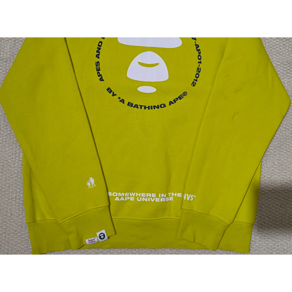 (1053) AAPE 長袖上衣 胸圍114 衣長68-細節圖8