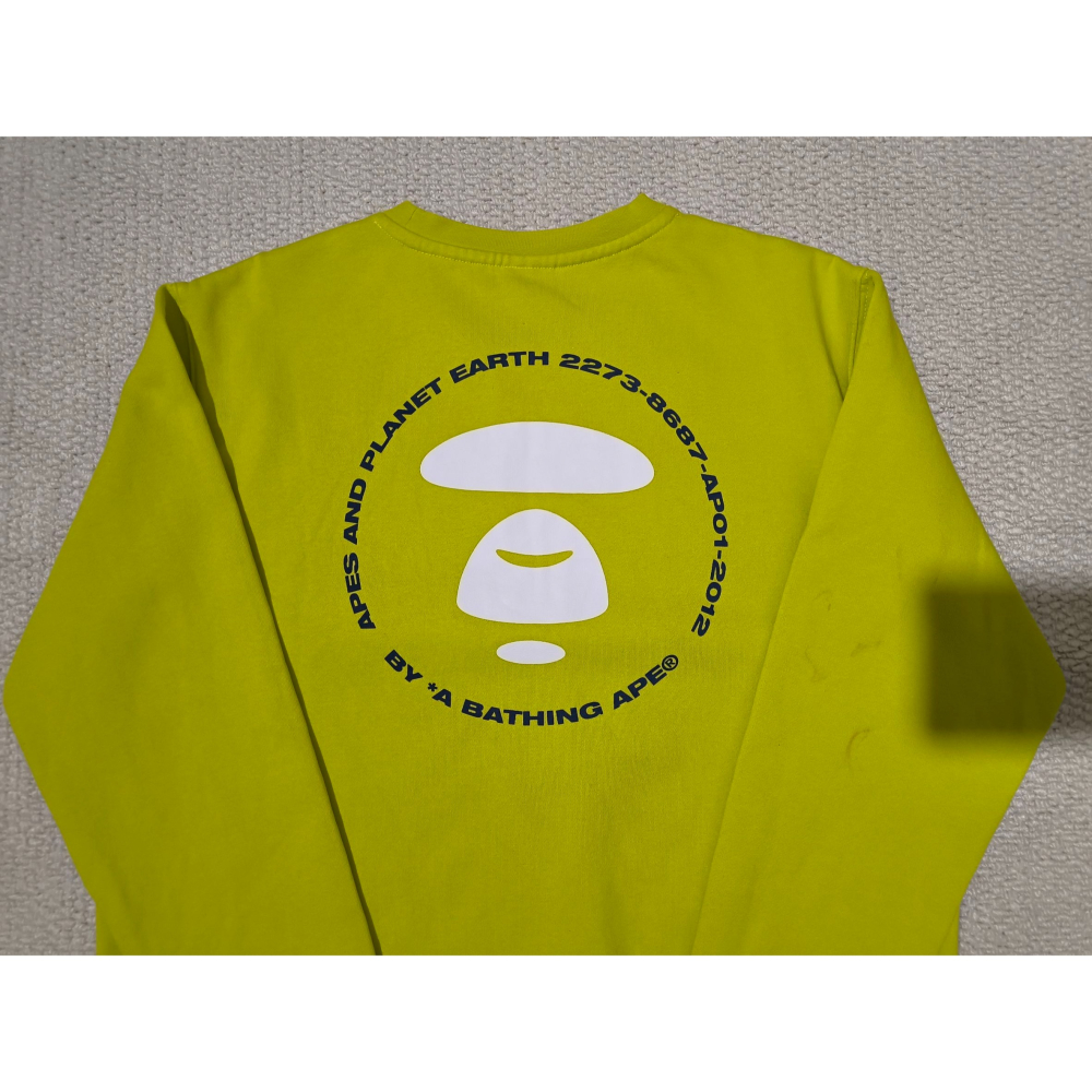 (1053) AAPE 長袖上衣 胸圍114 衣長68-細節圖9