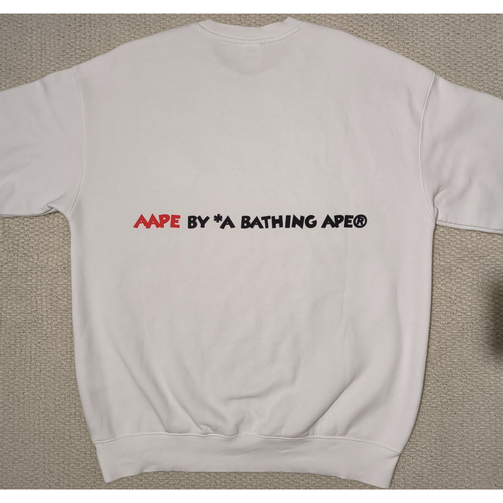 (1054) AAPE 長袖上衣 胸圍116 衣長71-細節圖8