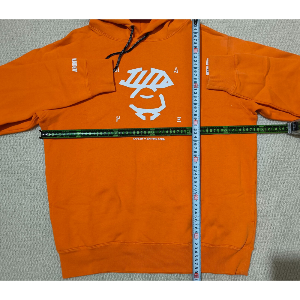 (1065) AAPE 帽T 胸圍116 衣長69-細節圖4