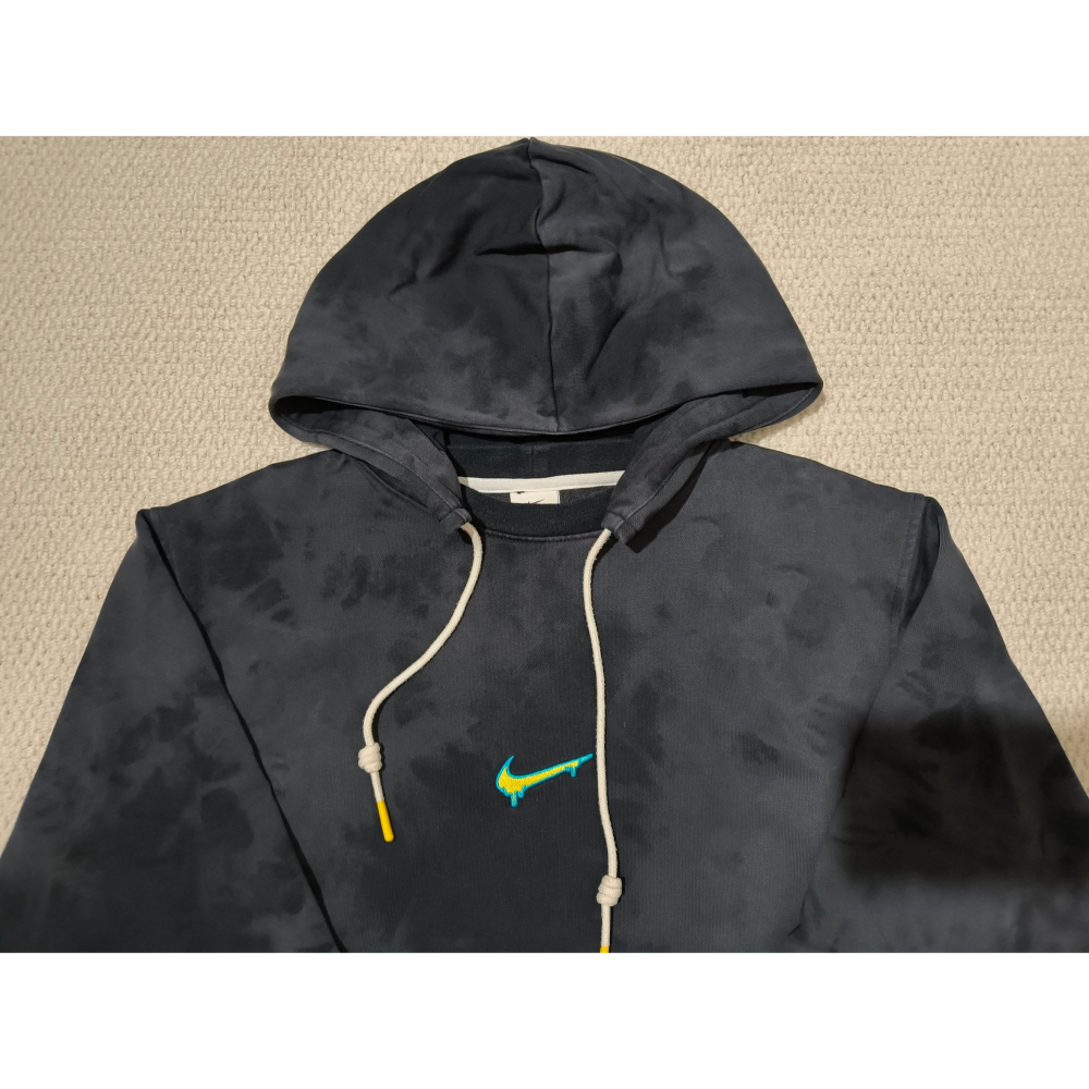 (1124) NIKE 帽T 胸圍112 衣長64 CU3618 010-細節圖3