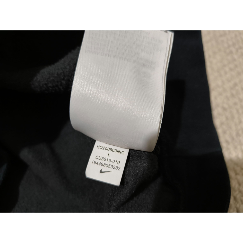 (1124) NIKE 帽T 胸圍112 衣長64 CU3618 010-細節圖7