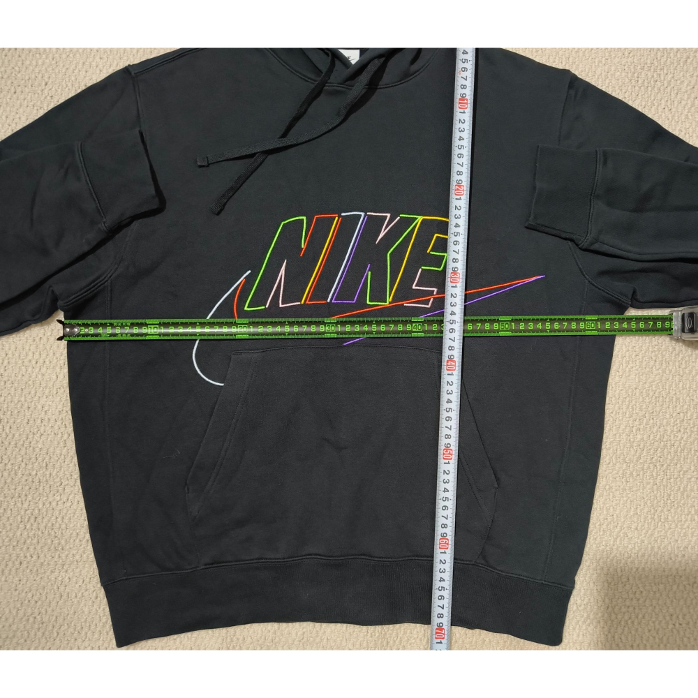 (1204) NIKE 帽T 胸圍126 衣長69 DX5042 010-細節圖4