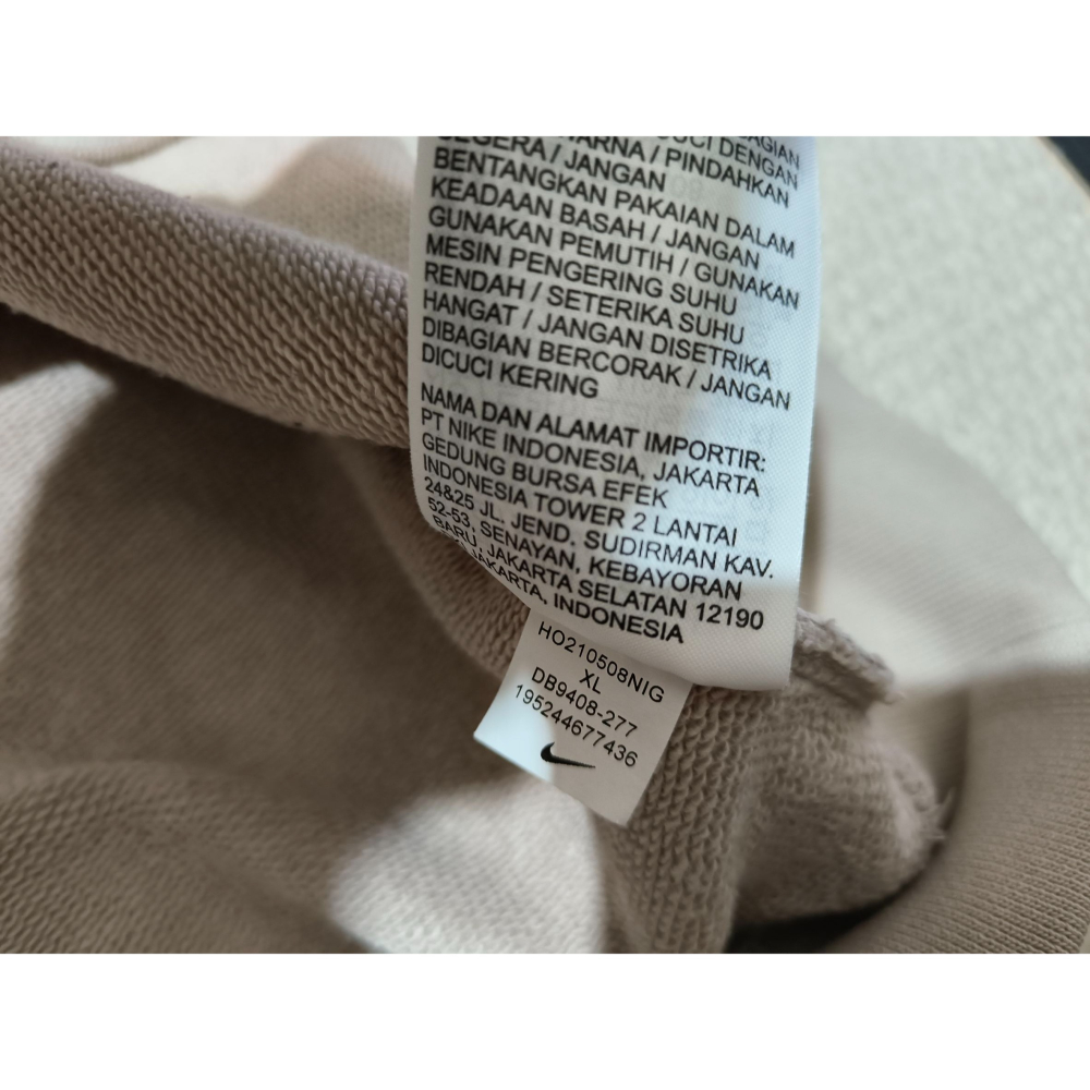(1268) NIKE 長袖上衣 胸圍122 衣長74 DB9408 277-細節圖7