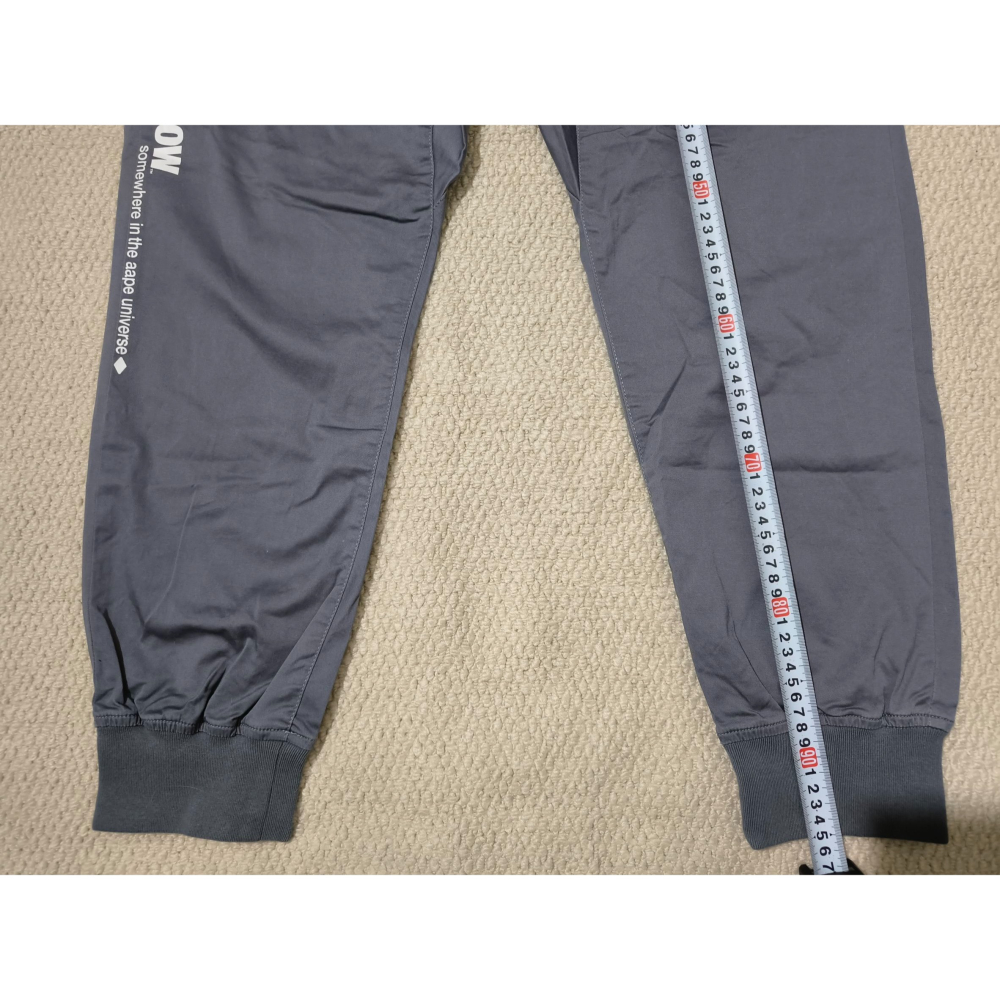 (1388) AAPE 長褲 腰圍80 褲長95-細節圖2