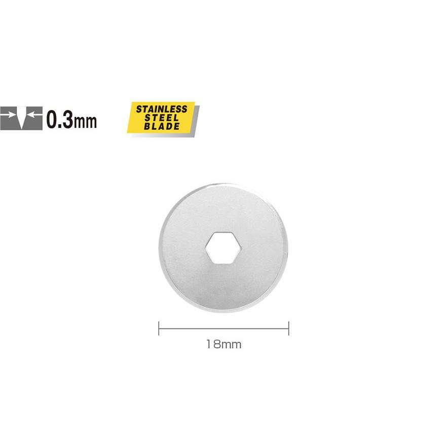 OLFA 18m/m 割布(拼布) 刀RTY-4  替刃RB18-2-細節圖3