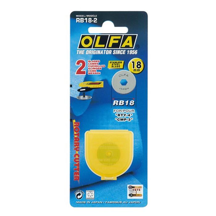 OLFA 18m/m 割布(拼布) 刀RTY-4  替刃RB18-2-細節圖4