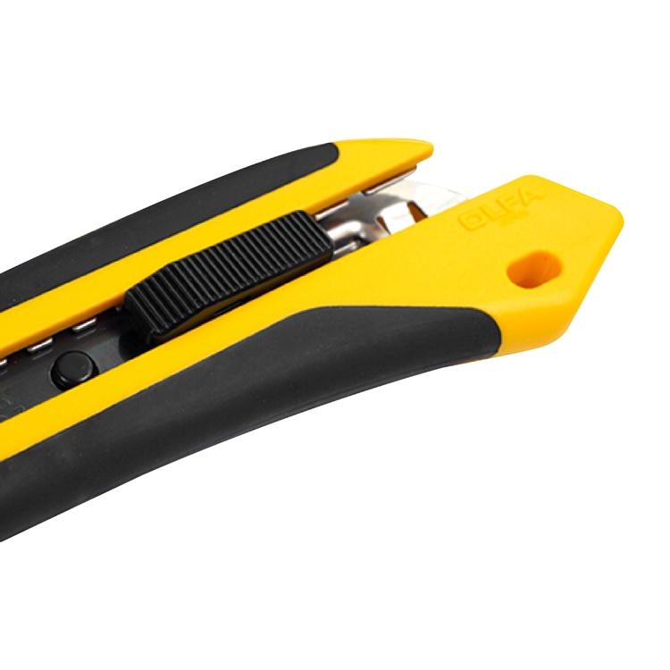OLFA XH-AL特大型美工刀 (推式) 切割紙張、合板等重型作業 抗滑設計美工刀-細節圖4