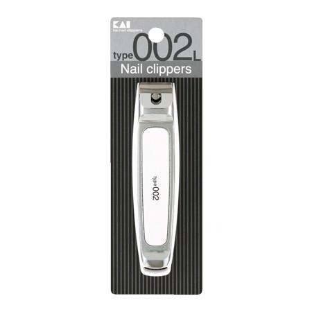 日本- 貝印 002型黑白不鏽鋼指甲刀 M-細節圖2