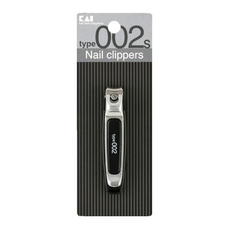 日本- 貝印 002型黑白不鏽鋼指甲刀 M-細節圖3