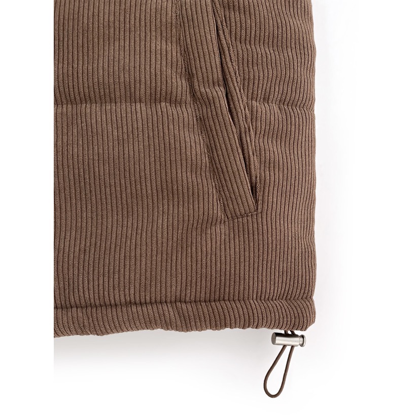 Anita Japan代購 🌸 日本GRL 燈芯絨羽絨背心 立領背心 棉質背心 snk985-細節圖7