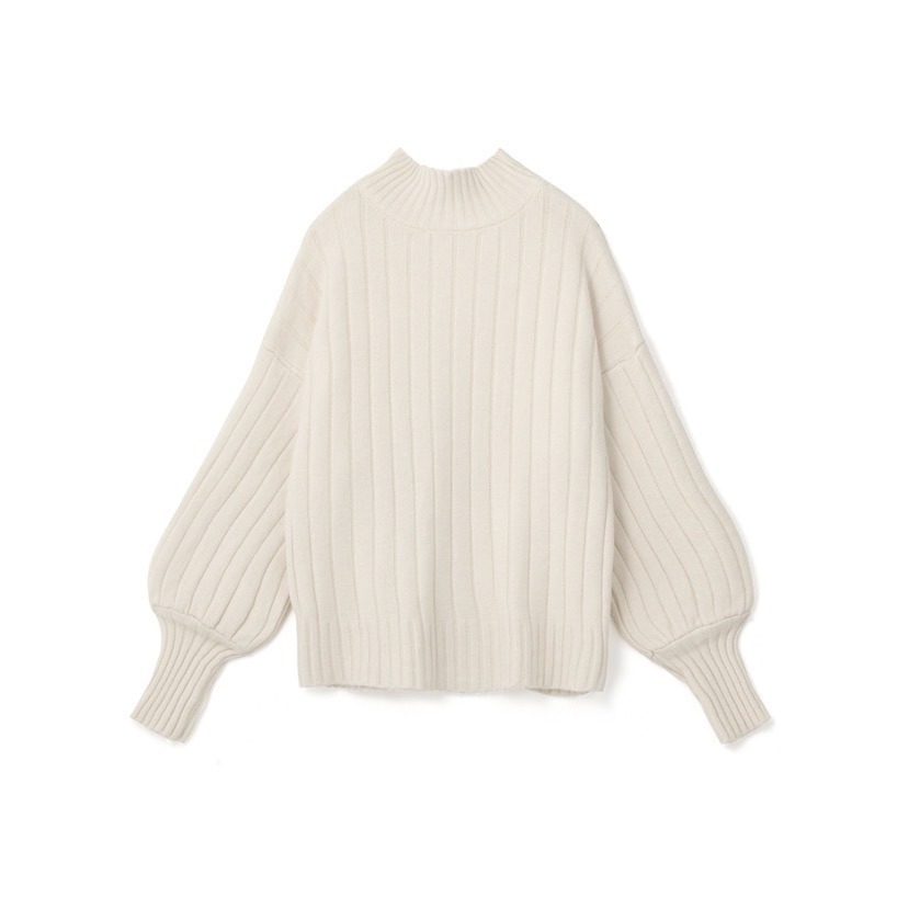 Anita Japan代購 🌸 日本 GRL 簡約休閒 高領羅紋針織上衣 長袖 針織 羅紋 舒適 ab022f-規格圖10