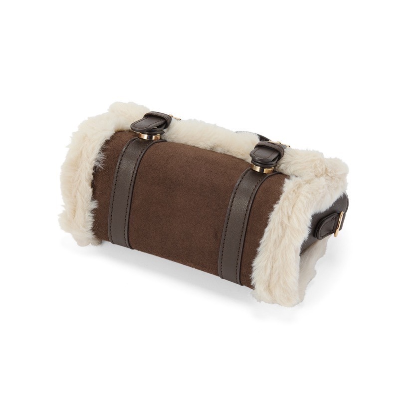 Anita Japan代購 🌸 日本 GRL 秋冬款 2Way毛絨面革包 包包 肩背 手提 毛絨絨 小包 tr1086-細節圖5