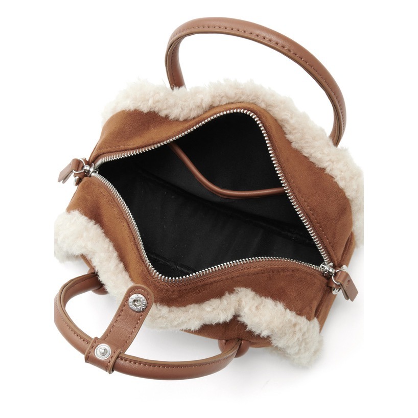 Anita Japan代購 🌸 日本 GRL 秋冬款 2Way毛絨 方形迷你包 小包 手提 肩背 包包 tr1038-細節圖7