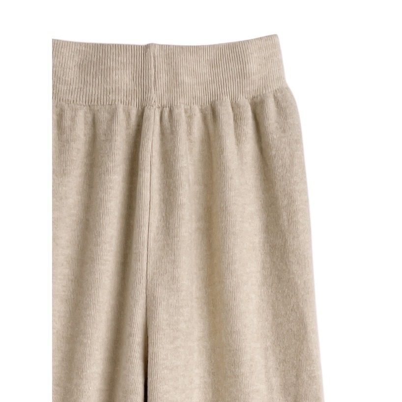 Anita Japan代購 🌸 日本 GRL 休閒寬鬆 開衩針織上衣 闊褲針織長褲 兩件式套裝 針織 at2580-細節圖9