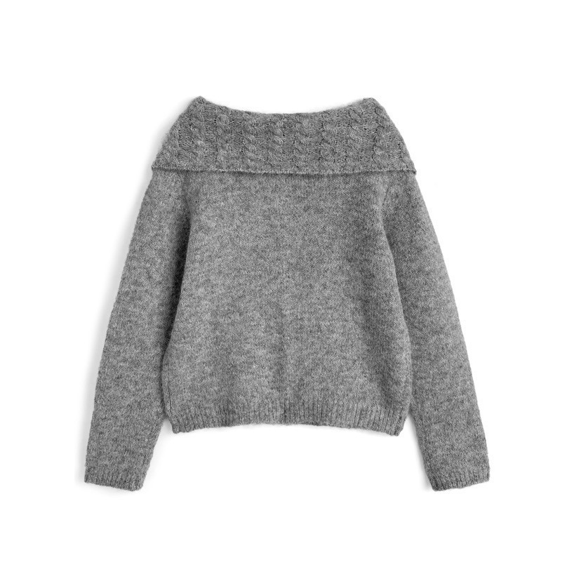 Anita Japan代購 🌸 日本 GRL 甜美復古 編織領綁帶針織開衫 外套 針織 休閒 an1885-細節圖4