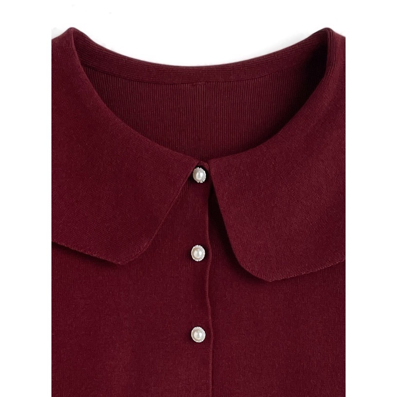 Anita Japan代購 🌸 日本 GRL 甜美復古 綁帶蝴蝶結大領針織 外套 罩衫 針織 mb1624-細節圖9