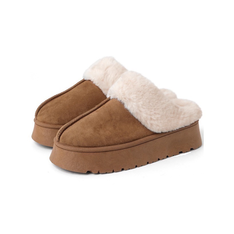 Anita Japan代購 🌸 日本 GRL 舒適便利 厚底毛茸茸拖鞋 外出鞋 居家鞋 拖鞋 zr1089-規格圖10