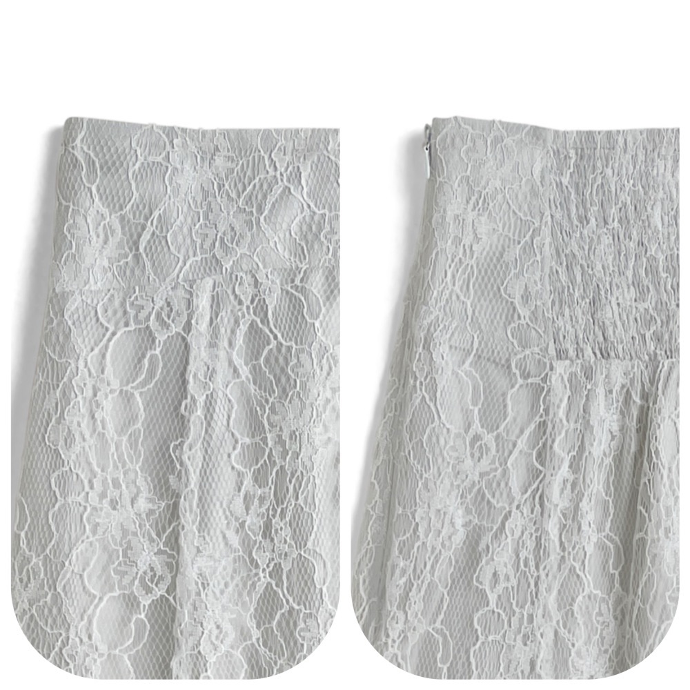 Anita Japan代購 🌸 日本 GRL 蕾絲薄紗長裙 魚尾裙 長裙 半身裙 蕾絲 薄紗 tw1196-細節圖9