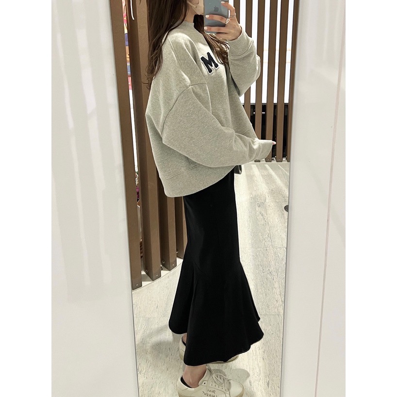 Anita Japan代購 🌸 日本 GRL 麂皮 氣質絨面魚尾裙 長裙 日系魚尾 半身裙 dk930-細節圖8