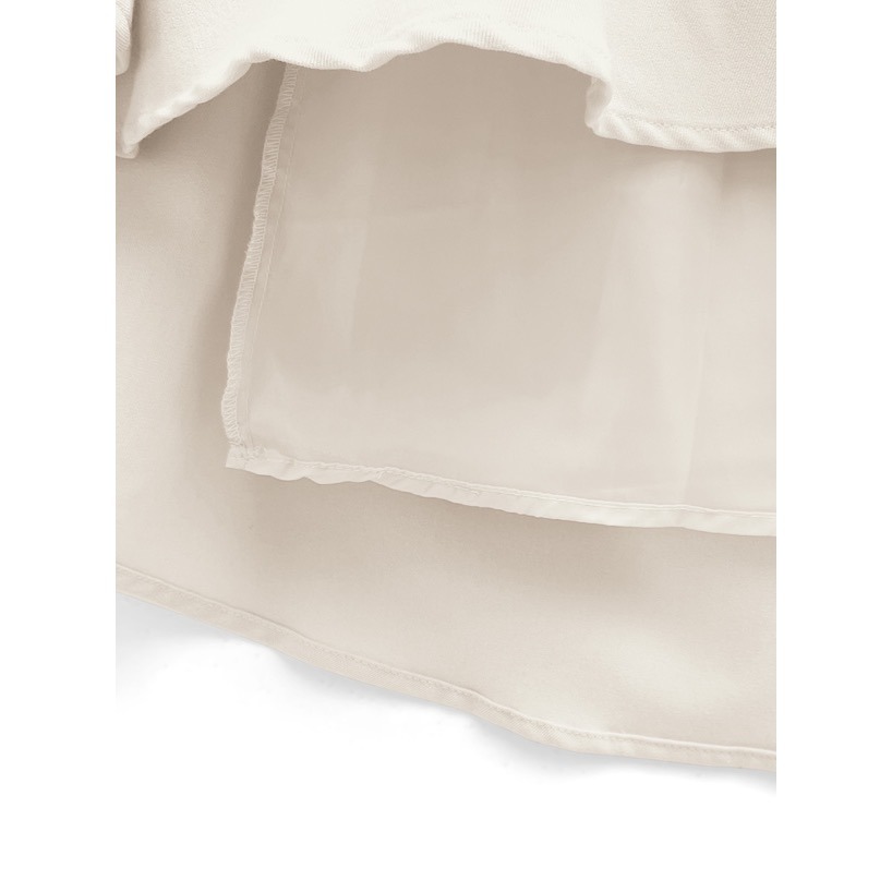 Anita Japan代購 🌸 日本 GRL 氣質簡約 不規則荷葉邊長裙 荷葉邊 長裙 半身裙 ws01-細節圖7