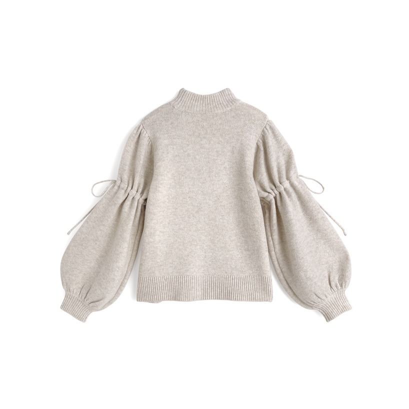 Anita Japan代購 🌸 日本 GRL 甜美糖果袖 豐盈袖綁帶針織 蓬蓬袖 長袖 針織 fo2172-細節圖3