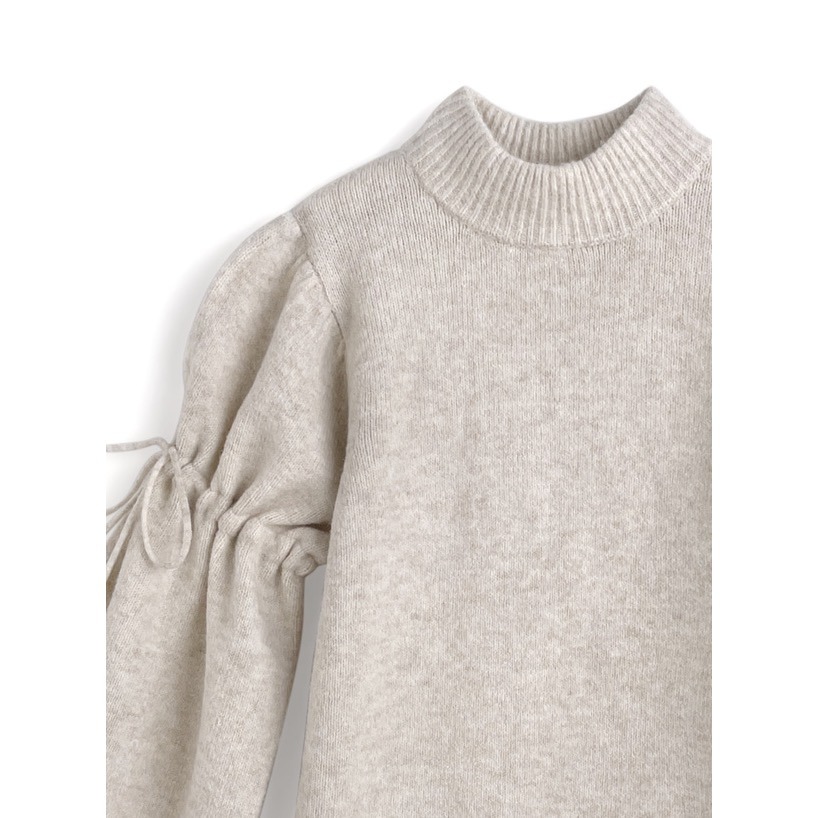 Anita Japan代購 🌸 日本 GRL 甜美糖果袖 豐盈袖綁帶針織 蓬蓬袖 長袖 針織 fo2172-細節圖4