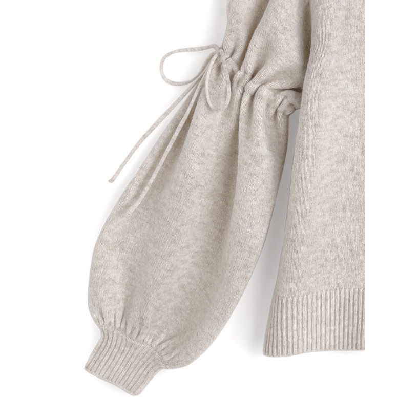 Anita Japan代購 🌸 日本 GRL 甜美糖果袖 豐盈袖綁帶針織 蓬蓬袖 長袖 針織 fo2172-細節圖5