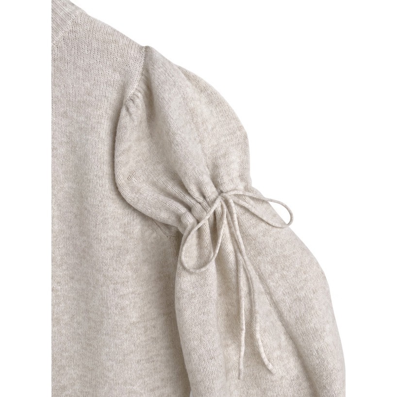 Anita Japan代購 🌸 日本 GRL 甜美糖果袖 豐盈袖綁帶針織 蓬蓬袖 長袖 針織 fo2172-細節圖6