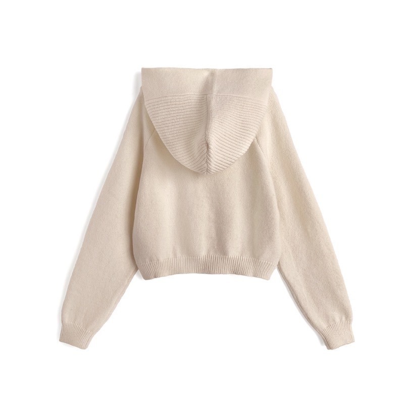 Anita Japan代購 🌸 日本 GRL 休閒百搭 連帽綁帶針織 長袖 針織 連帽 an1925-細節圖8