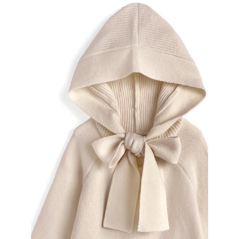 Anita Japan代購 🌸 日本 GRL 休閒百搭 連帽綁帶針織 長袖 針織 連帽 an1925-細節圖9