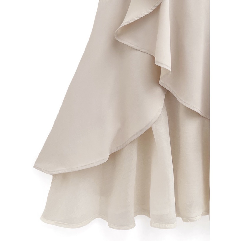 Anita Japan代購 🌸 日本 GRL 不對稱層次裙 不規則長裙 下擺微透感 半身裙 長裙 ws04-細節圖7