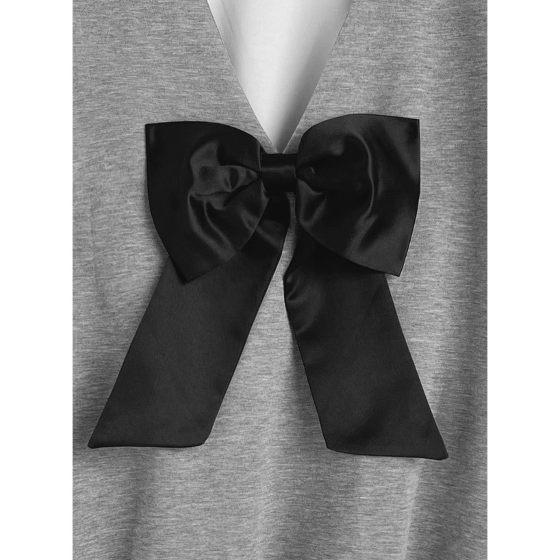 Anita Japan代購 🌸 日本 GRL 休閒俏麗 大蝴蝶結後背上衣 百褶迷你裙 套裝 短裙 at2632-細節圖9