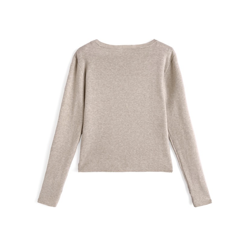 Anita Japan代購 🌸 日本 GRL 簡約百搭 寬領針織上衣 袖口拇指孔 針織 單穿 內搭 an1900-細節圖5